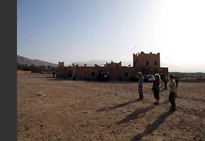 Waiting at landing agregour, Morocco