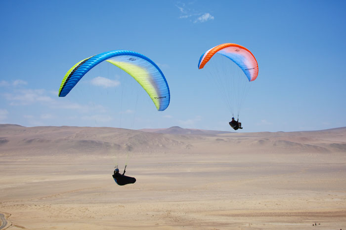 USED Ozone Rush 4 ML Sport-Intermediate Class Paraglider for aspiring pilots! 