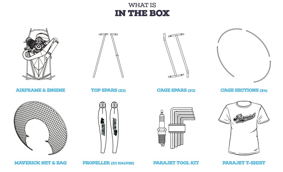 Parajet Maverick Paramotor