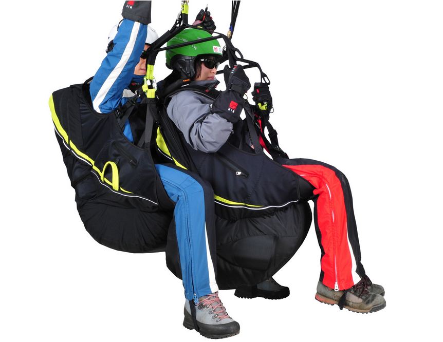 Gin Fuse Passenger Harness Tandem Paragliding - Click Image to Close