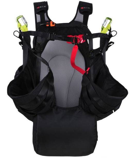 Gin Fuse Pilot Harness Tandem Paragliding - Click Image to Close
